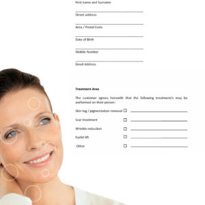 Client Consultation Form (50 Pack)